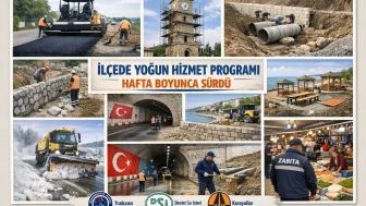 İlçede Hafta Boyunca Yoğun Hizmet Programı Uygulandı