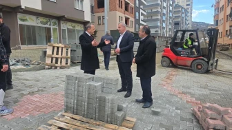 Vakfıkebir'de Parke Taşı Çalışmaları Hızla Devam Ediyor