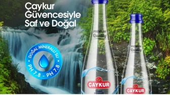 ÇAYKUR’dan Dikkat Çeken Girişim: Cam Şişe Su Ürünleri Şubat Ayında Raflarda!