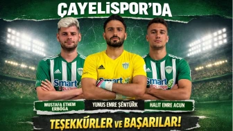 Çayelispor’da 3 Futbolcu ile Yollar Ayrıldı