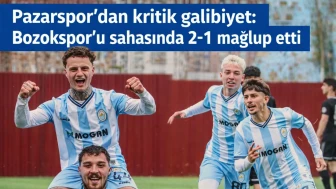 Pazarspor’dan kritik galibiyet: Bozokspor’u sahasında 2-1 mağlup etti