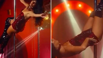 Tuba Büyüküstün'ün Çarpıcı Direk Dansı Sosyal Medyada Çok Konuşuldu!