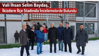 Vali İhsan Selim Baydaş, İkizdere İlçe Stadında İncelemelerde Bulundu