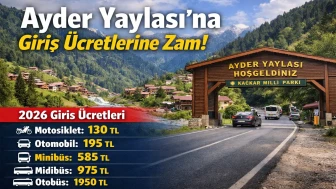 Ayder Yaylası Giriş Ücretlerine Zam 2026: Yeni Tarifeler Açıklandı