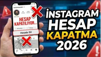 Çalınan Eski Instagram Hesabı Kapatma 2026