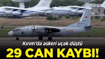 Rus Askeri Uçağı Kırım'da Düştü: 29 Ölü