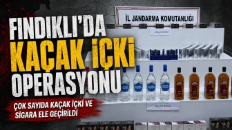 Fındıklı'da kaçakçılığa darbe: Minibüste çok sayıda kaçak ürün ele geçirildi.