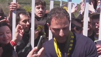 Domenico Tedesco son kez Samandıra'da! Taraftarlardan sevgi seli: Lütfen gitme
