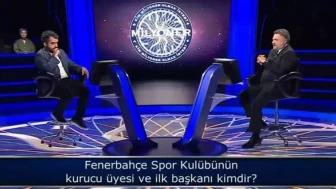 Fenerbahçe Taraftarları İçin Kırılma Anı: Kim Milyoner Olmak İster’de 1 Milyon TL'lik Final Sorusu!