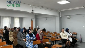 Rize'de Anneler İçin Narkotik ve YEDAM Bilgilendirme Semineri Gerçekleştirildi