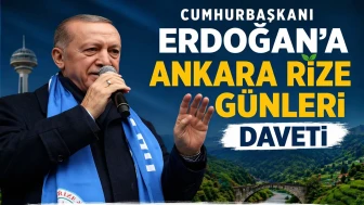 Cumhurbaşkanı Erdoğan’a Ankara Rize Günleri Daveti