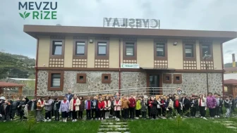 Rize Yeşilay, Çocuklara Sağlıklı Yaşam Konusunda Eğitim Veriyor