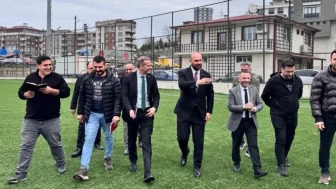 İyidere'de Spor Yatırımları İncelendi, Gençler İçin Yeni Projeler Geliştiriliyor