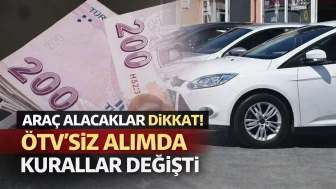 Beklenen Müjde Geldi: ÖTV’siz Araç Alımında Şartlar Değişti!