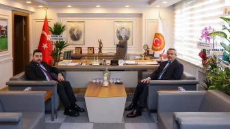 Vali Baydaş’tan İl Genel Meclisi Başkanı Ali İmran Büyük'e Tebrik Ziyareti Gerçekleşti