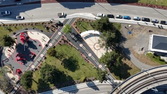 Samsun'daki Gençlik Parkı ve Kavşak Modern Yüzüyle Yeniden Açıldı!