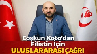 BBP Rize Merkez İlçe Başkanı Coşkun Koto’dan Filistin İçin Uluslararası Çağrı