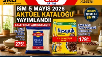 BİM'in 5 Mayıs 2026 Aktüel Kataloğu Yayınlandı: Salı Fırsatları Belirginleşti!