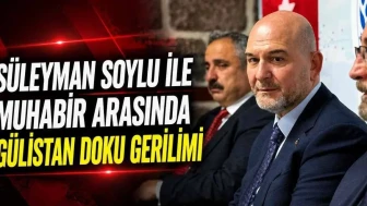 Süleyman Soylu İle Muhabir Arasında Gülistan Doku Gerilimi