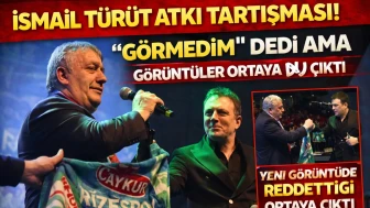 İsmail Türüt Atkı Tartışması! “Görmedim” Dedi Ama Görüntüler Ortaya Çıktı