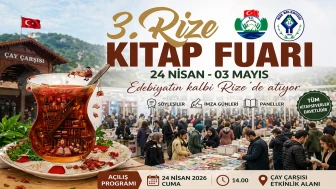 3. Rize Kitap Fuarı Kapılarını Açıyor
