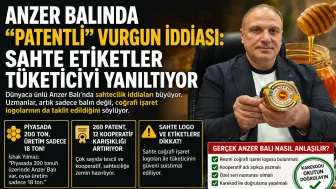Anzer Balında Patentli Vurgun İddiası: Sahte Etiketler Tüketiciyi Yanıltıyor