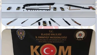 Elazığ'da Kaçak Silah Avı: Müzahir Miktarda Silah ve Mühimmat Ele Geçirildi