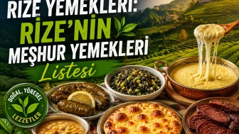 Rize Yemekleri: Rize'nin Meşhur Yemekleri Listesi