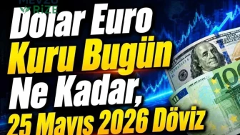 Dolar Euro Kuru Bugün Ne Kadar, 25 Mayıs 2026 Döviz