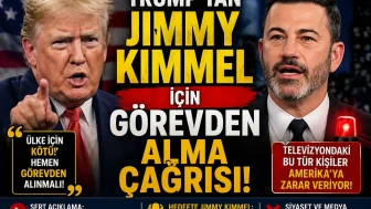 Trump, Kimmel'ın şakalarına yanıt vererek ABC'yi sunucuyu görevden almaya çağırdı!