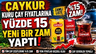 ÇAYKUR Kuru Çay Fiyatlarına Yüzde 15 Oranında Yeni Bir Zam Yaptı: İşte Detaylar