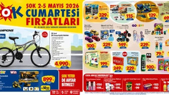 Şok Marketler 2-5 Mayıs 2026 tarihleri için özel fırsatları içeren kataloğunu yayınladı!