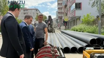 Kağızman'da Altyapı ve Kaldırım Projeleri Yerinde Denetlendi