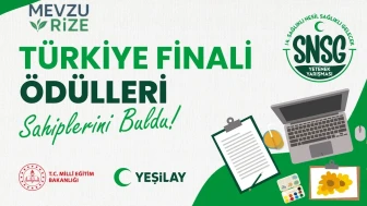 Türkiye'de 'Sağlıklı Nesil, Sağlıklı Gelecek' Yarışması'nın Şampiyonları Ödüllerini Aldı!