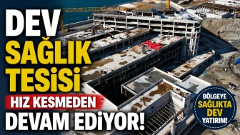 Rize'nin dev projelerinden biri olan Rize Şehir Hastanesi inşaatında kaba inşaat büyük ölçüde tamamlanırken, ince işçilik ve teknik imalatlar yoğun şekilde devam ediyor.