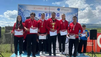 Güneysu Spor Lisesi, Rafting Türkiye Şampiyonası'nda Büyük Başarılar Elde Etti!