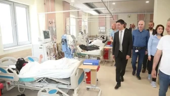 Erzurum Şehir Hastanesi’nde bayramlaşma