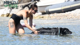Birce Akalay sevimli dostlarıyla tatilde!