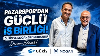 Pazarspor’dan Güçlü İş Birliği: Güriş ve Mogan Sponsorluğu Devam Edecek