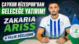 Çaykur Rizespor'dan Geleceğe Yatırım! Zakaria Ariss ile 4 Yıllık Sözleşme