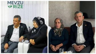 Özgür Özel; Gülistan Doku ve Rojin Kabaiş'in ailelerini ziyaret etti