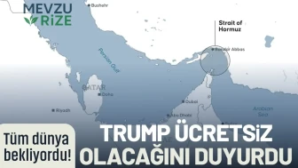 Trump'tan Hürmüz Boğazı'na dair sürpriz açıklama!