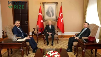 Bakan Çiftçi ve Bakan Gürlek, Bahçeli'yi ziyaret etti
