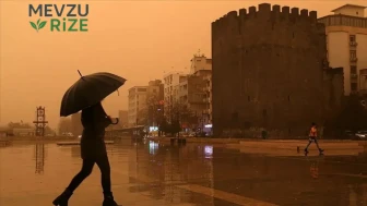 Meteoroloji uyardı : Sağanak, fırtına ve toz taşınımı bir arada geliyor