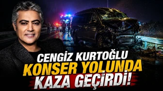 Cengiz Kurtoğlu Konser Yolunda Kaza Geçirdi!