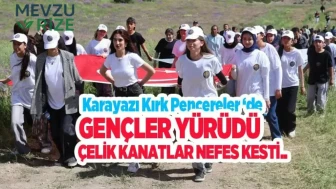 Erzurum’da ‘Terörsüz Türkiye’ Vizyonunda Gençlerin Yürüyüşü ve Çelik Kanatlar Gökyüzünü Süsledi!