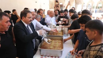 Haliliye Belediyesi Muharrem ayı dolayısıyla aşure ikramında bulundu