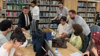 Rize Kütüphanesi’nde Sınav Öncesi Moral Desteği