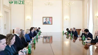 Aliyev, ABD Dışişleri Bakanlığı Temsilcilerini Ağırladı