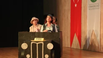 Osmangazi'de Hey Taksi! Tiyatro Gösterimi Büyük İlgi Gördü